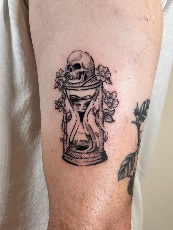 blackwork tattoo — by Brian Kies, los angeles