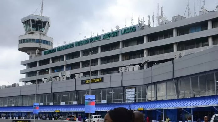 Thieves steal the runway lighting for an airport in Nigeria