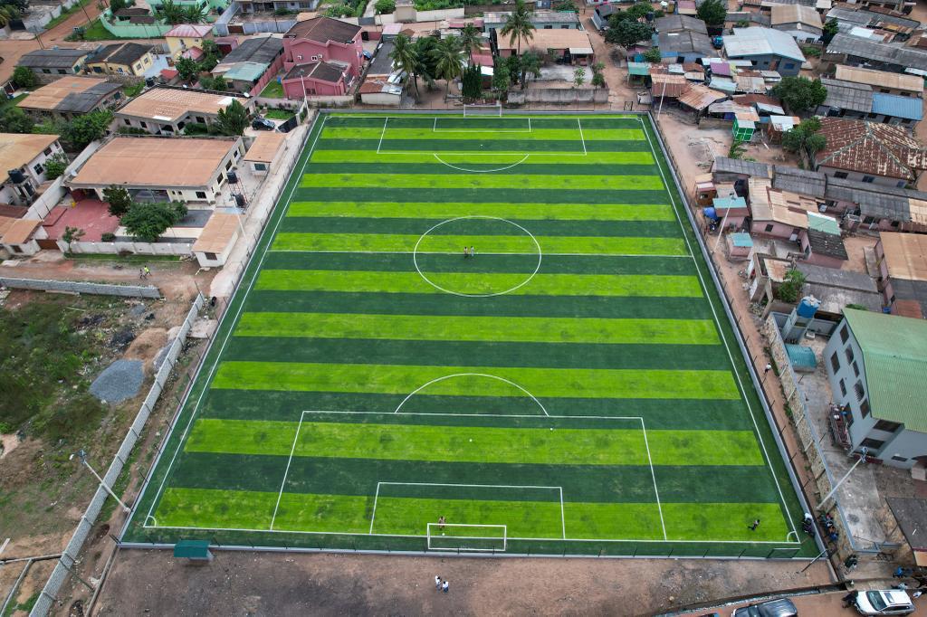 GNPC completes new AstroTurf for Adentan Community