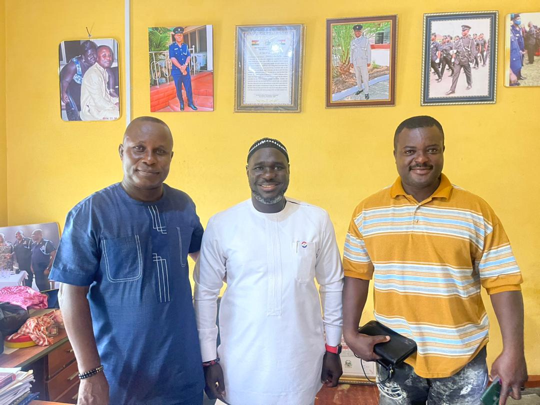 Palgrave meets police chiefs in Abuakwa North Constituency; promises fixing challenges