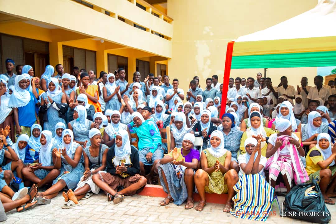 Ghana Gas hands over rehabilitated Tolon Senior High girls’ dormitory