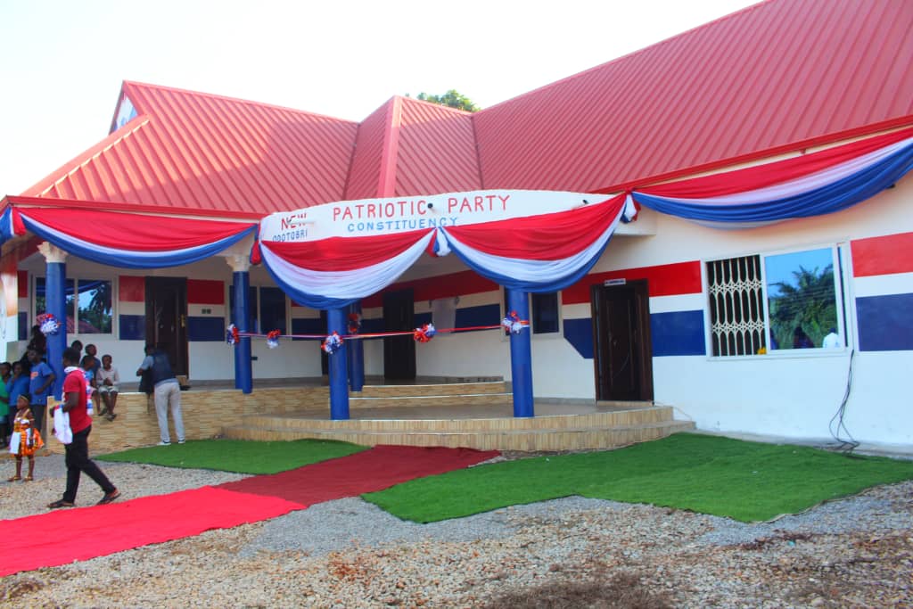 Odotobiri MP joins Dr. Bawumia to commission party office