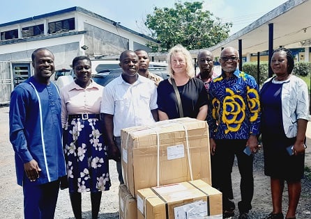 Ghana’s Veterinary Services receives valuable lab equipment from Defra AHSS Project