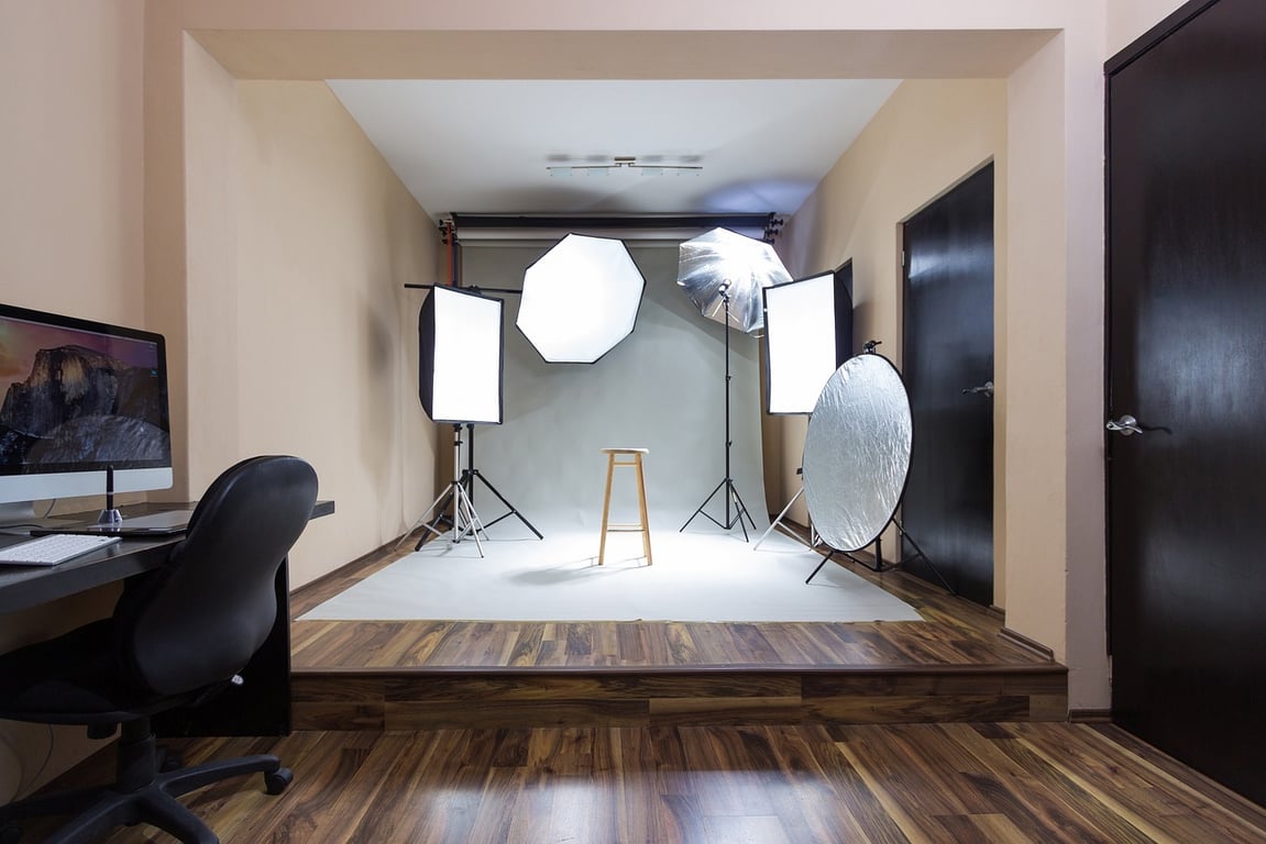 Seting up your product photography space