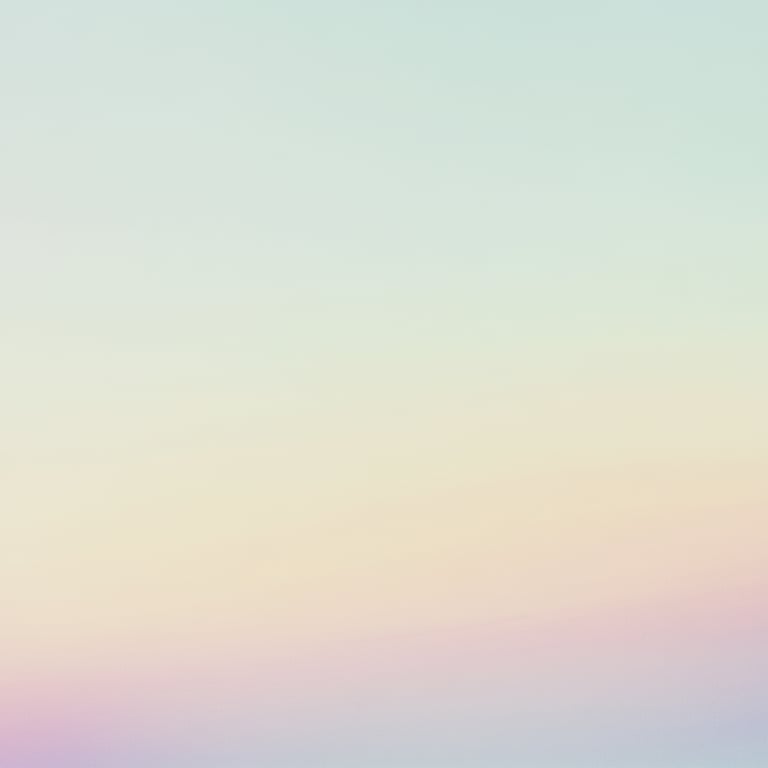 Soft pastel gradient background with shades of blue, pink, and yellow.