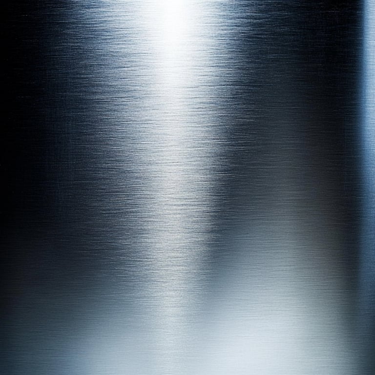 Brushed metal texture with a vertical gradient.