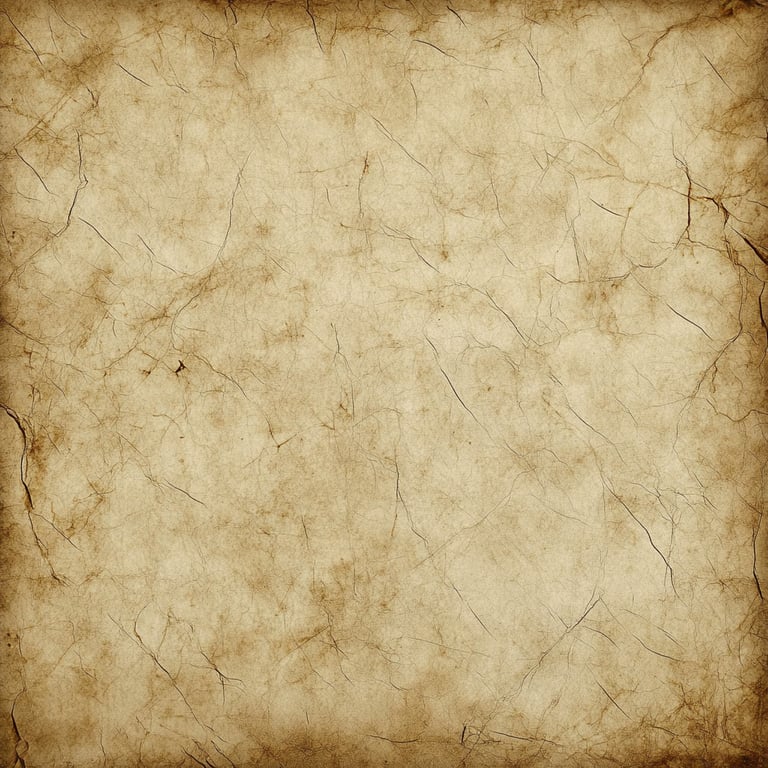 Old, textured parchment paper with a sepia tone.