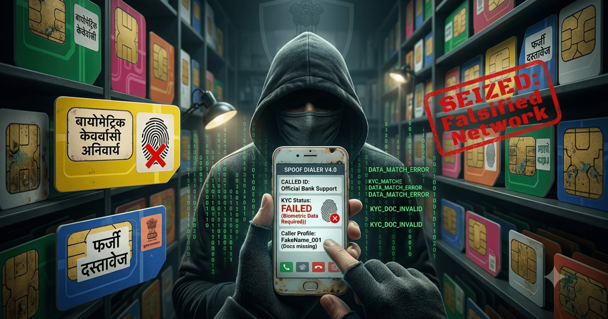 फर्जी SIM और डिजिटल फ्रॉड पर सरकार का कड़ा चाबुक: नया SIM लेने के लिए बायोमेट्रिक KYC हुआ अनिवार्य