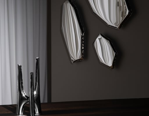 Zrcadlo Tafla C Mirror inox