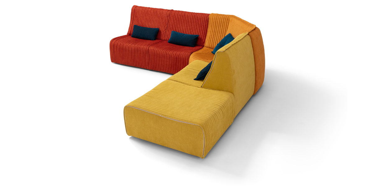 Sedačka Yello - everyday sleeping modulová