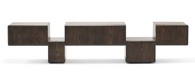 Fractal TV cabinet