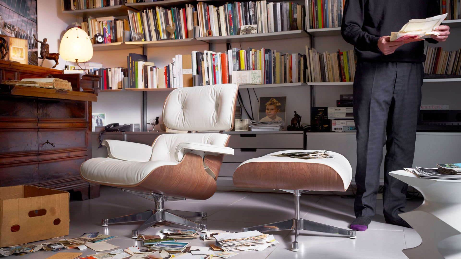 Křeslo Lounge Chair &amp; Ottoman