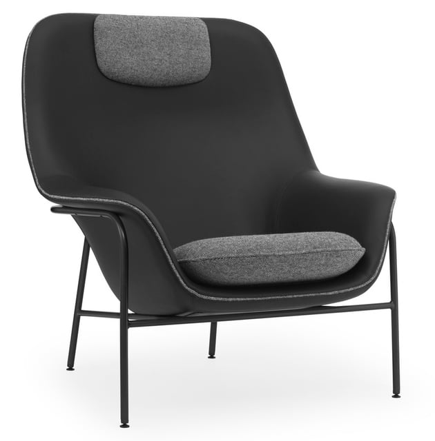 Armchair Drape metal high