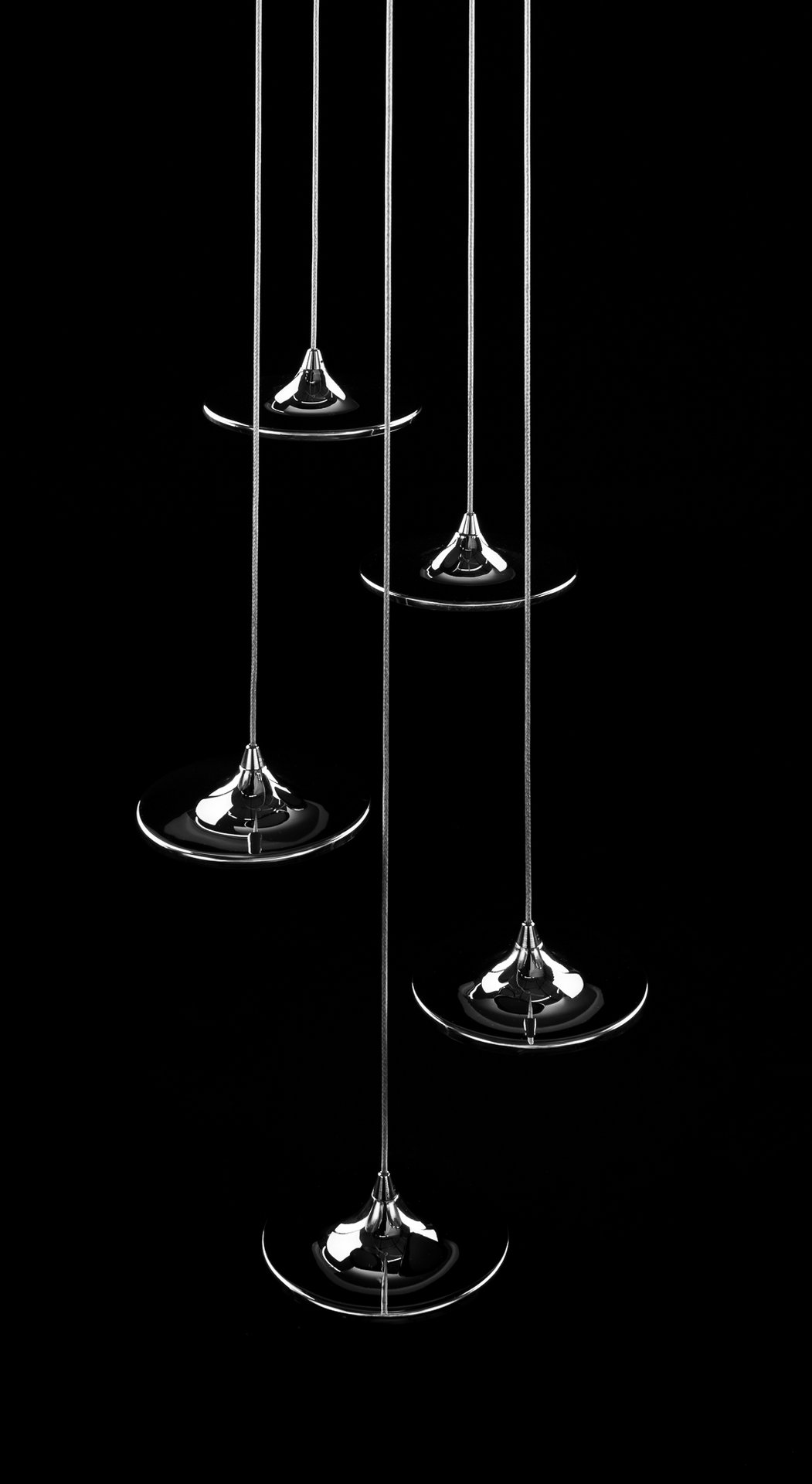 Závěsná lampa Luna