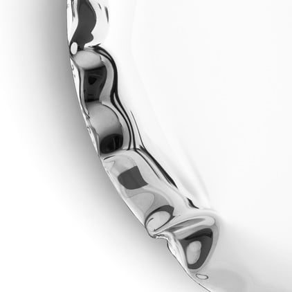 Zrcadlo Rondo inox