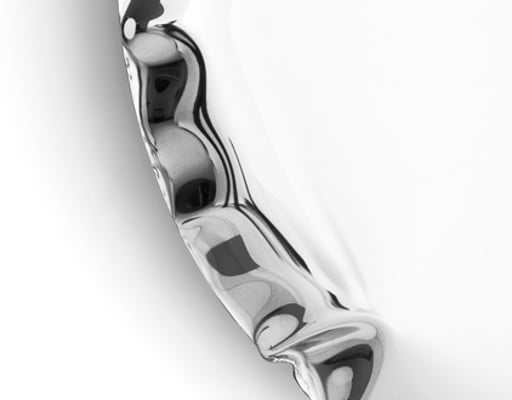 Zrcadlo Rondo inox