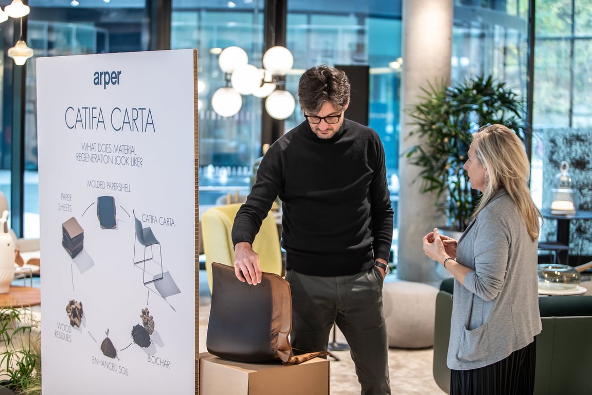 Představení Catifa Carta v karlínském showroomu - galerie 21