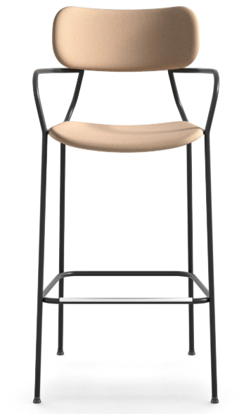 Kiyumi Fabric Bar Stool