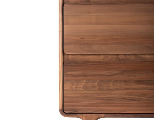 Komoda Fawn drawer walnut