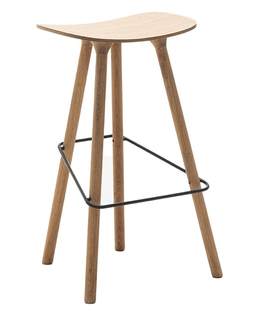 Cot wood bar chair