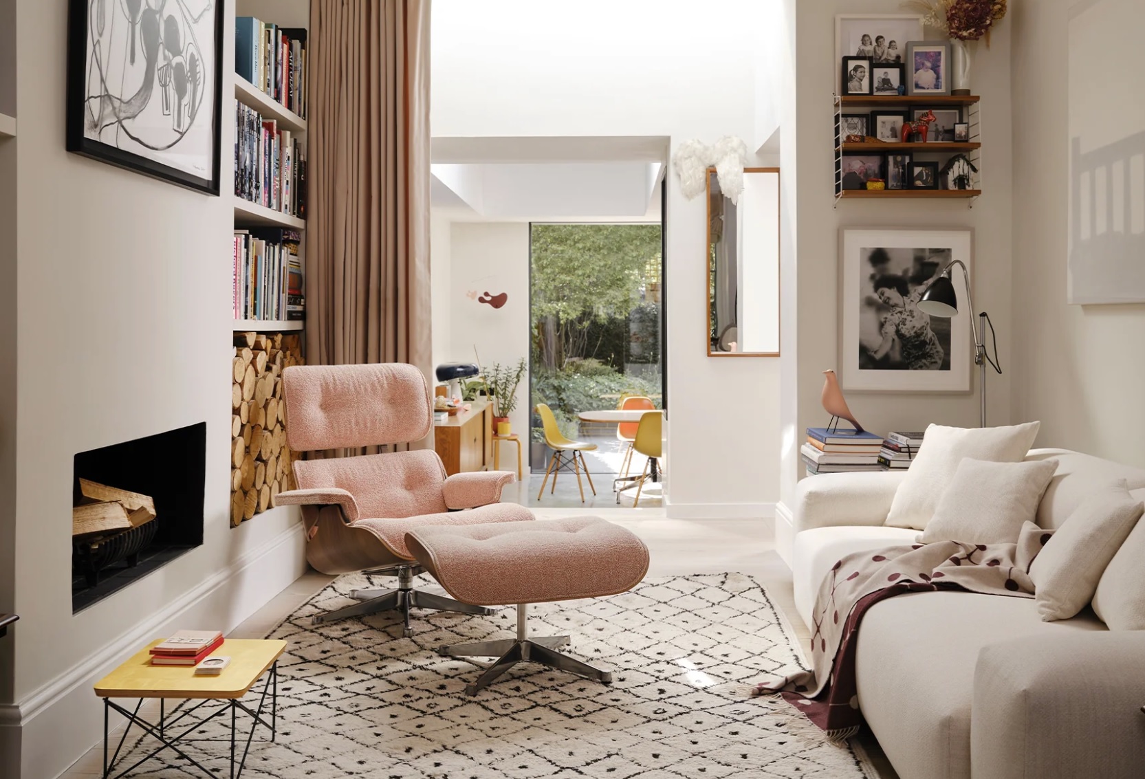 Křeslo Lounge Chair - fabric