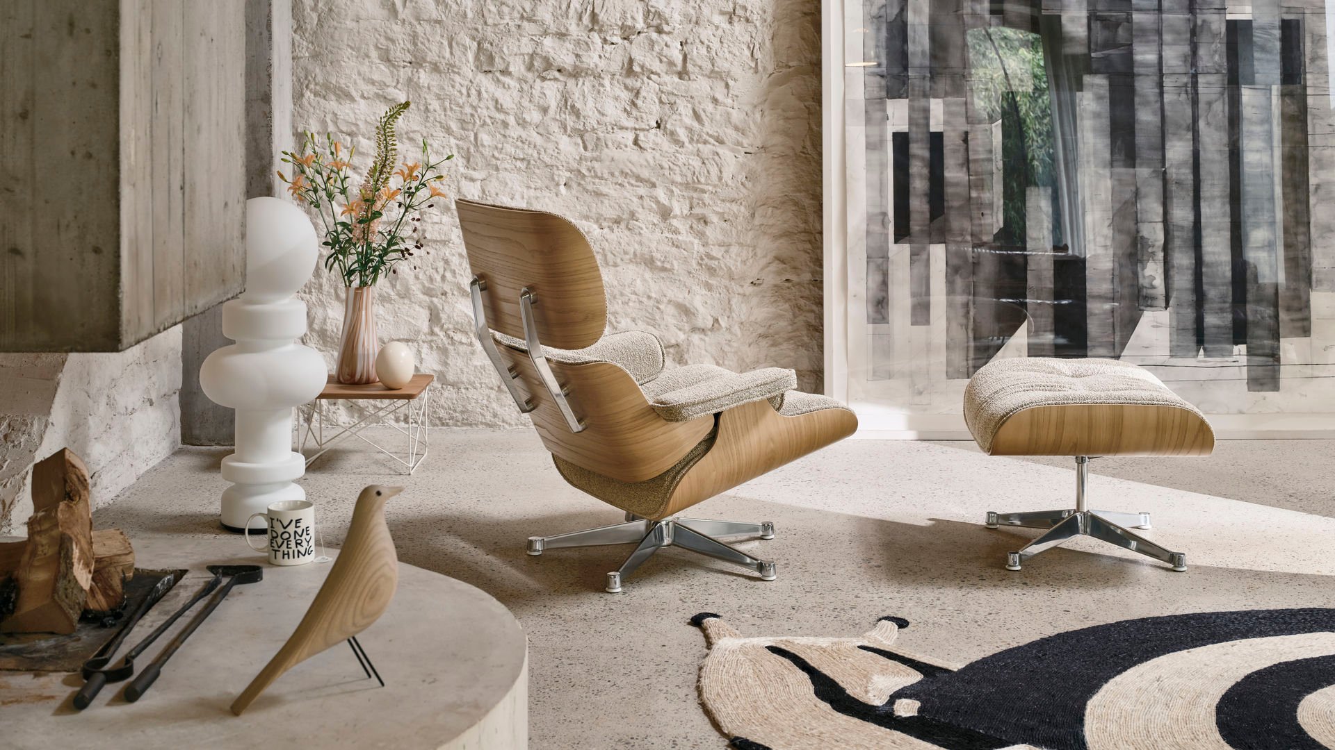 Křeslo Lounge Chair &amp; Ottoman