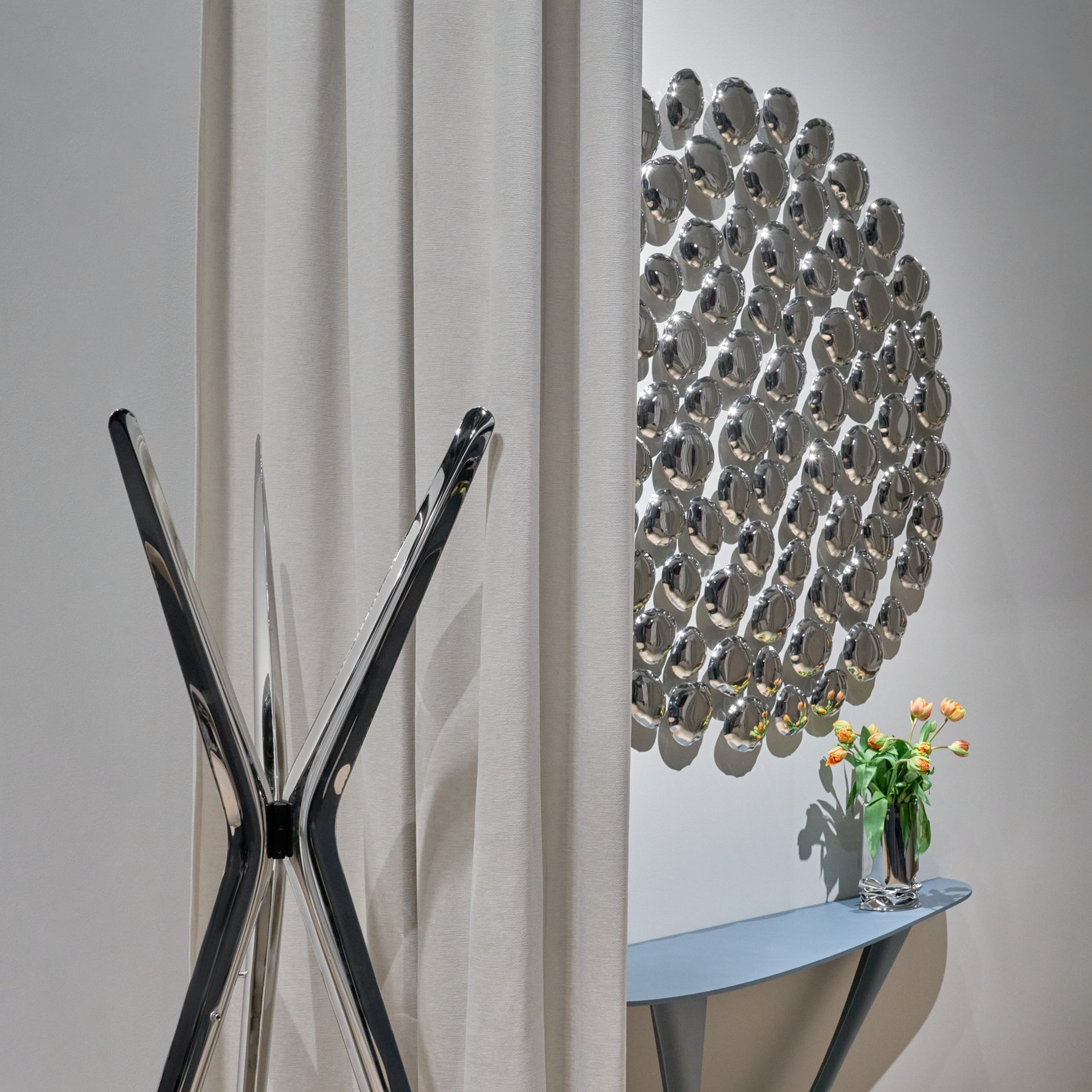 Zrcadlo Mercury Mirror inox