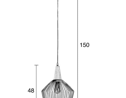 Závěsná lampa Birdy