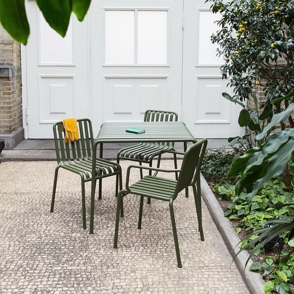Lavice Palissade Galvanised
