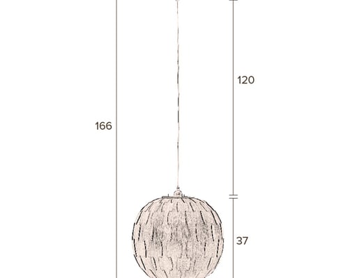 Závěsná lampa Bond