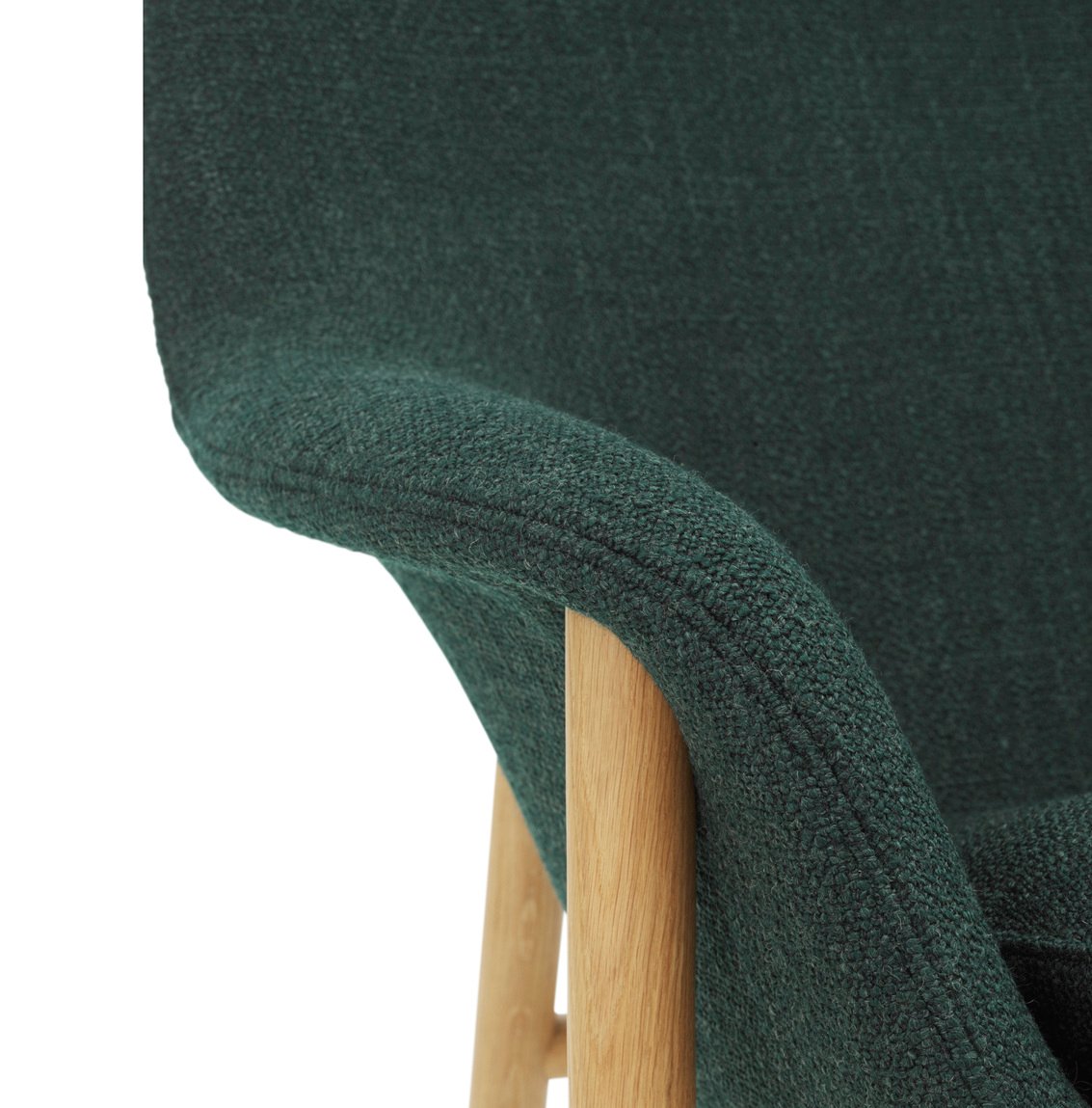 Křeslo Drape wood high