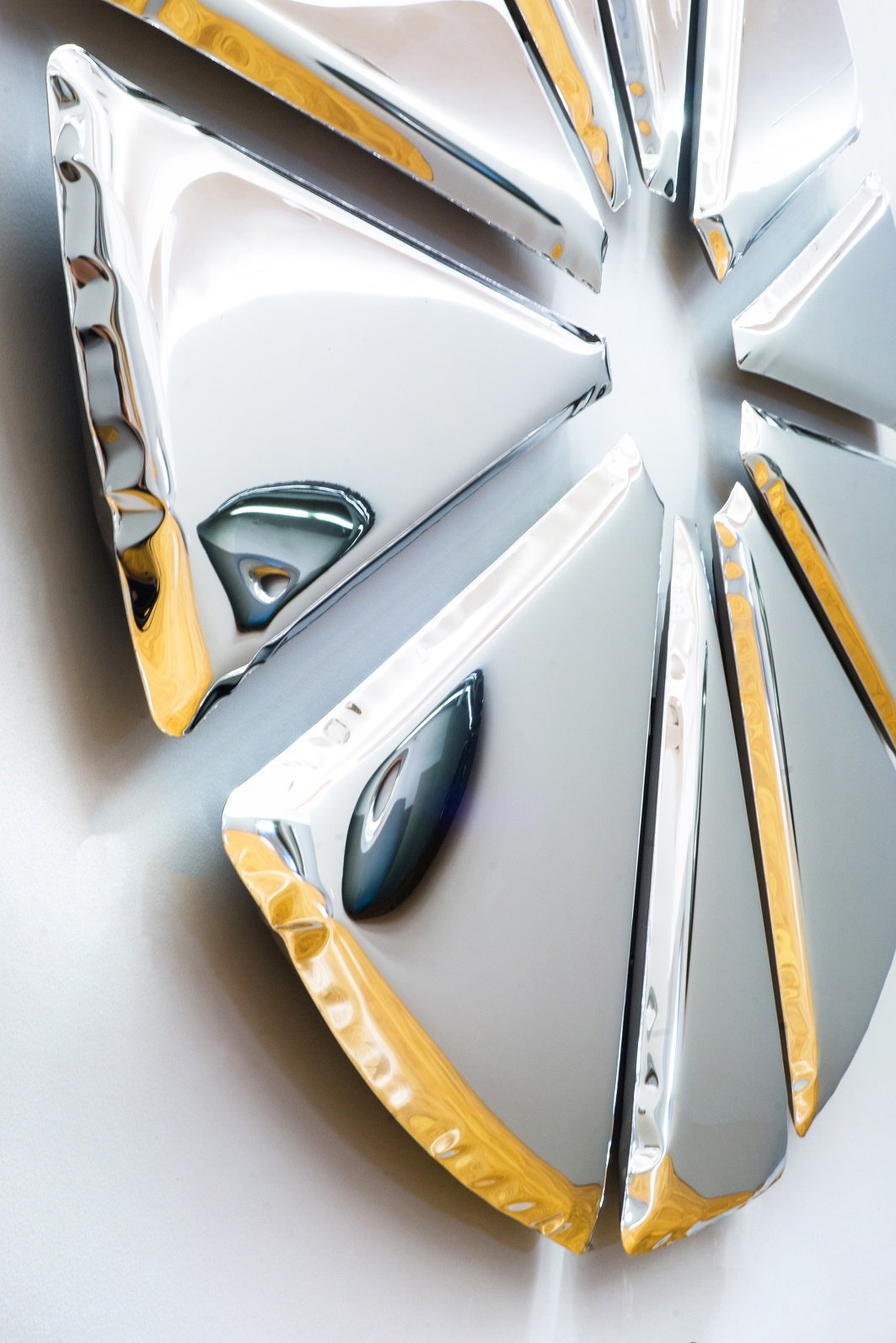 Zrcadlo Nucleus Mirror inox