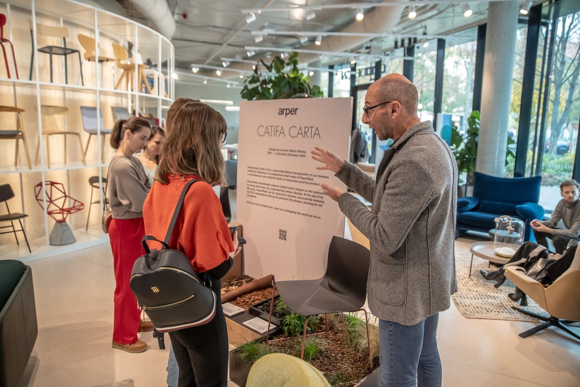 Představení Catifa Carta v karlínském showroomu - galerie 3