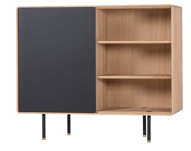 Komoda Fina dresser 118 door black