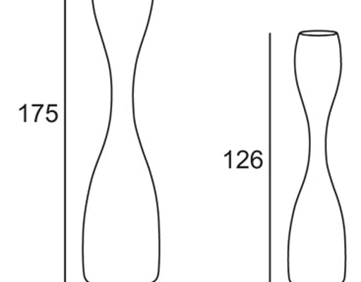 Květináč Moai 126 cm
