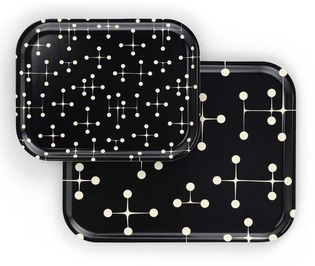 Vitra Classic Tray Dot Pattern reverse dark