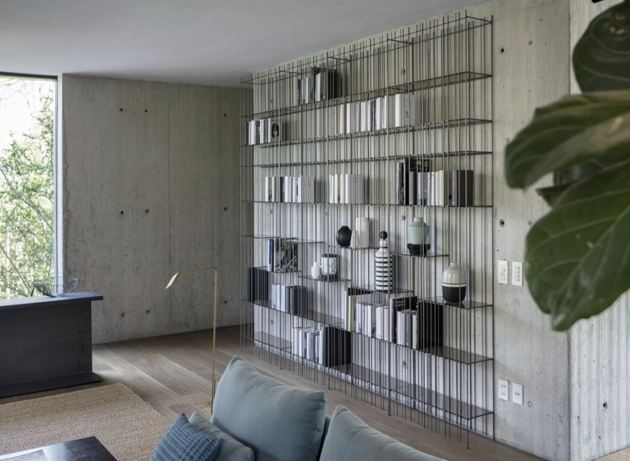 Knihovna Metrica wall