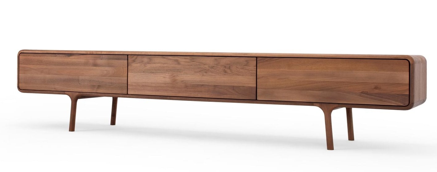 TV stolek Fawn lowboard walnut