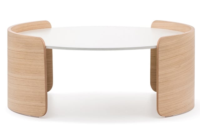Coffee table Parenthesis White