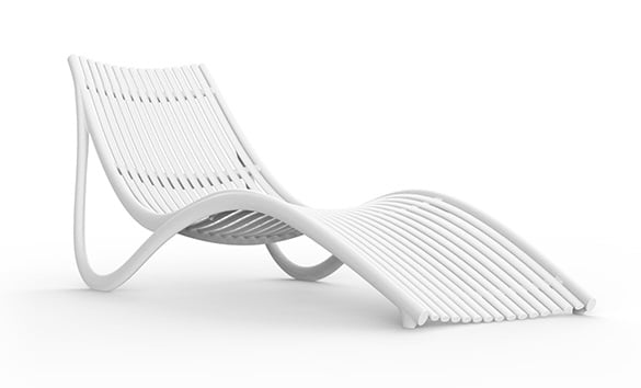 Ibiza garden deckchair