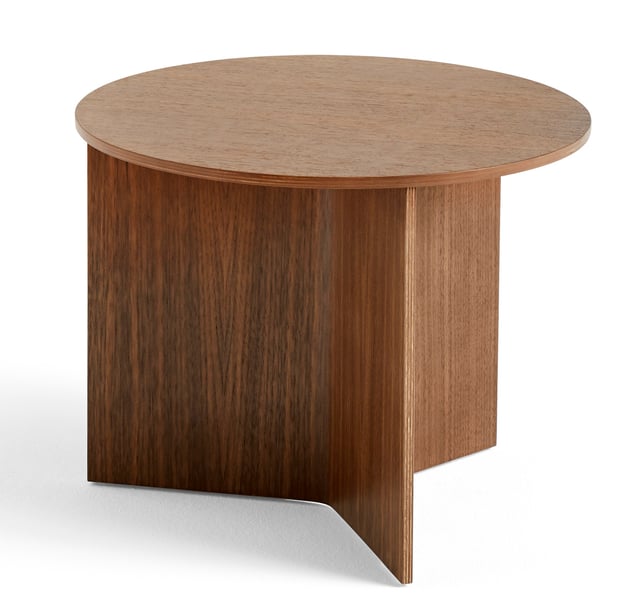 Odkládací stolek Slit round wood
