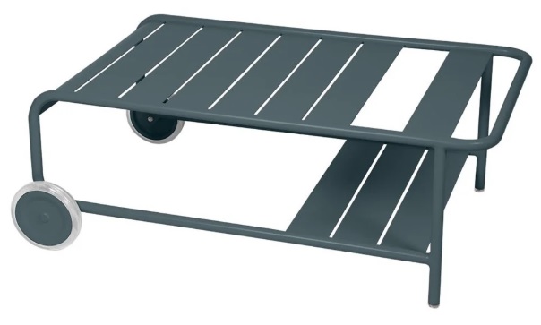 Coffee table Luxembourg with casters