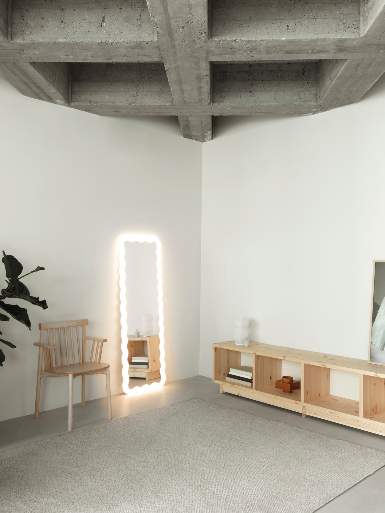 Zrcadlo ILLU 160x55