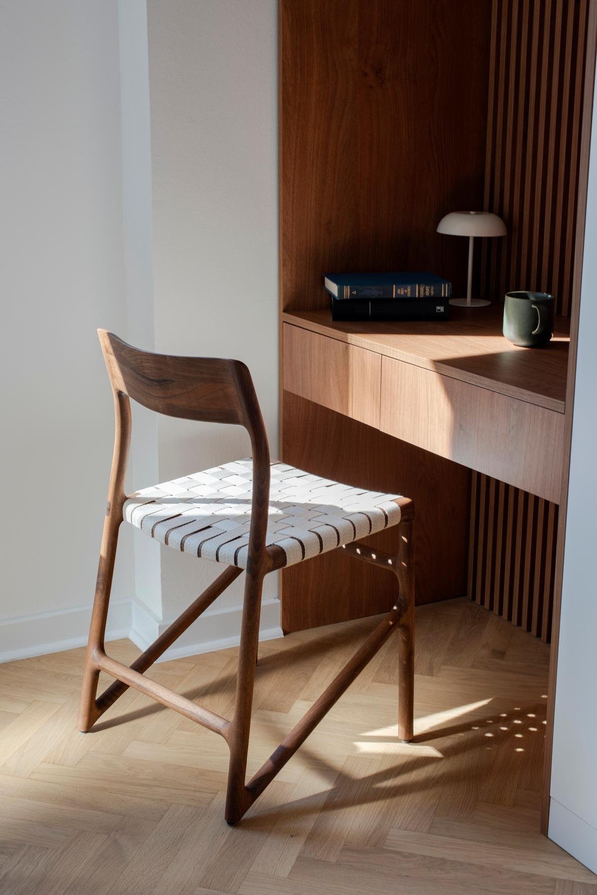 Židle Fawn walnut