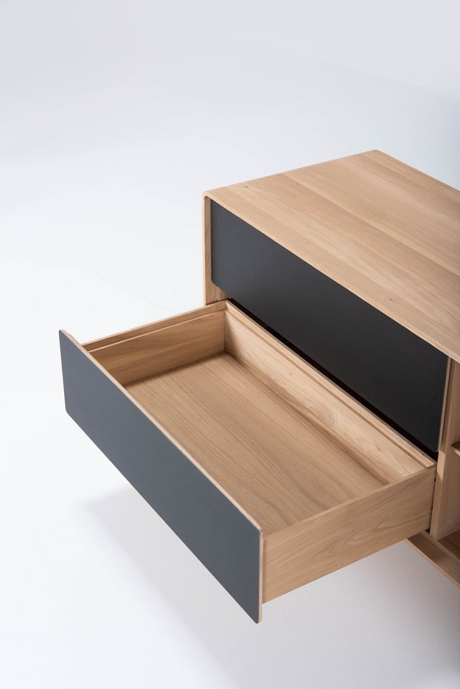 TV stolek Fina sideboard 150 Black