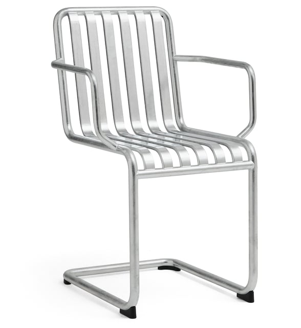 Židle Palissade Cantilever Arm Galvanised
