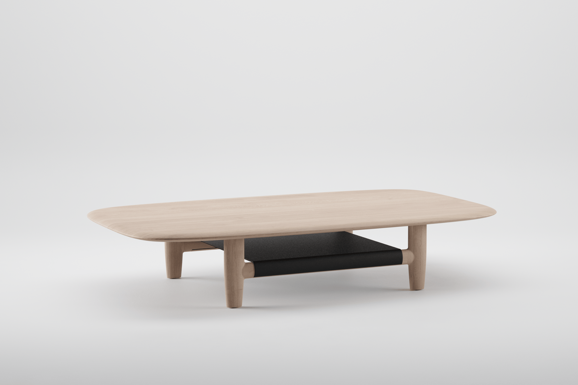 Coffee table Nila leather