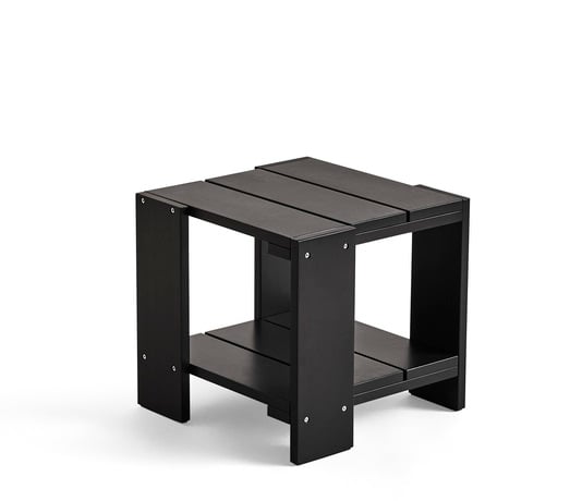 Crate side table