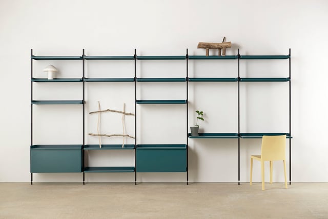 Pier shelving system
