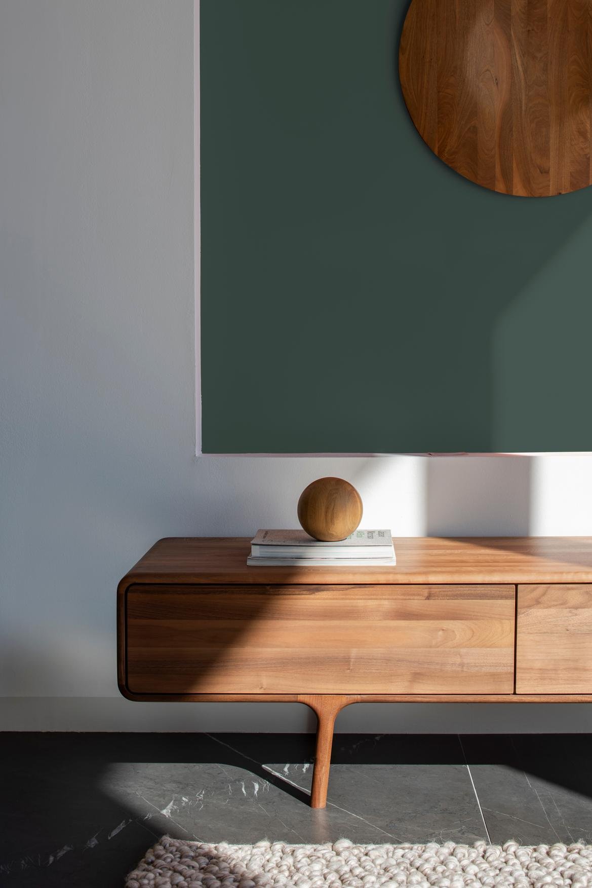 TV stolek Fawn lowboard walnut